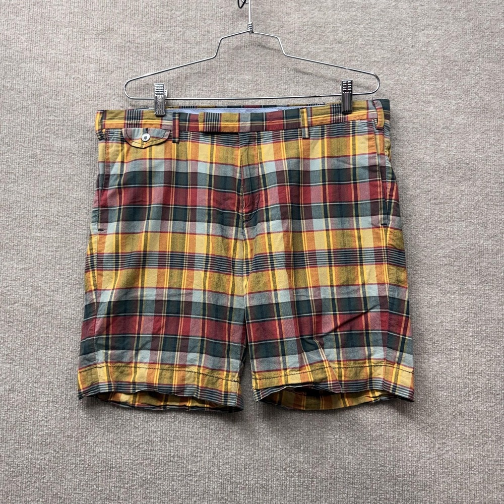 Polo Ralph Lauren Shorts Mens 32 Multicolor Madras Plaid Preppy‎ Classic Summer